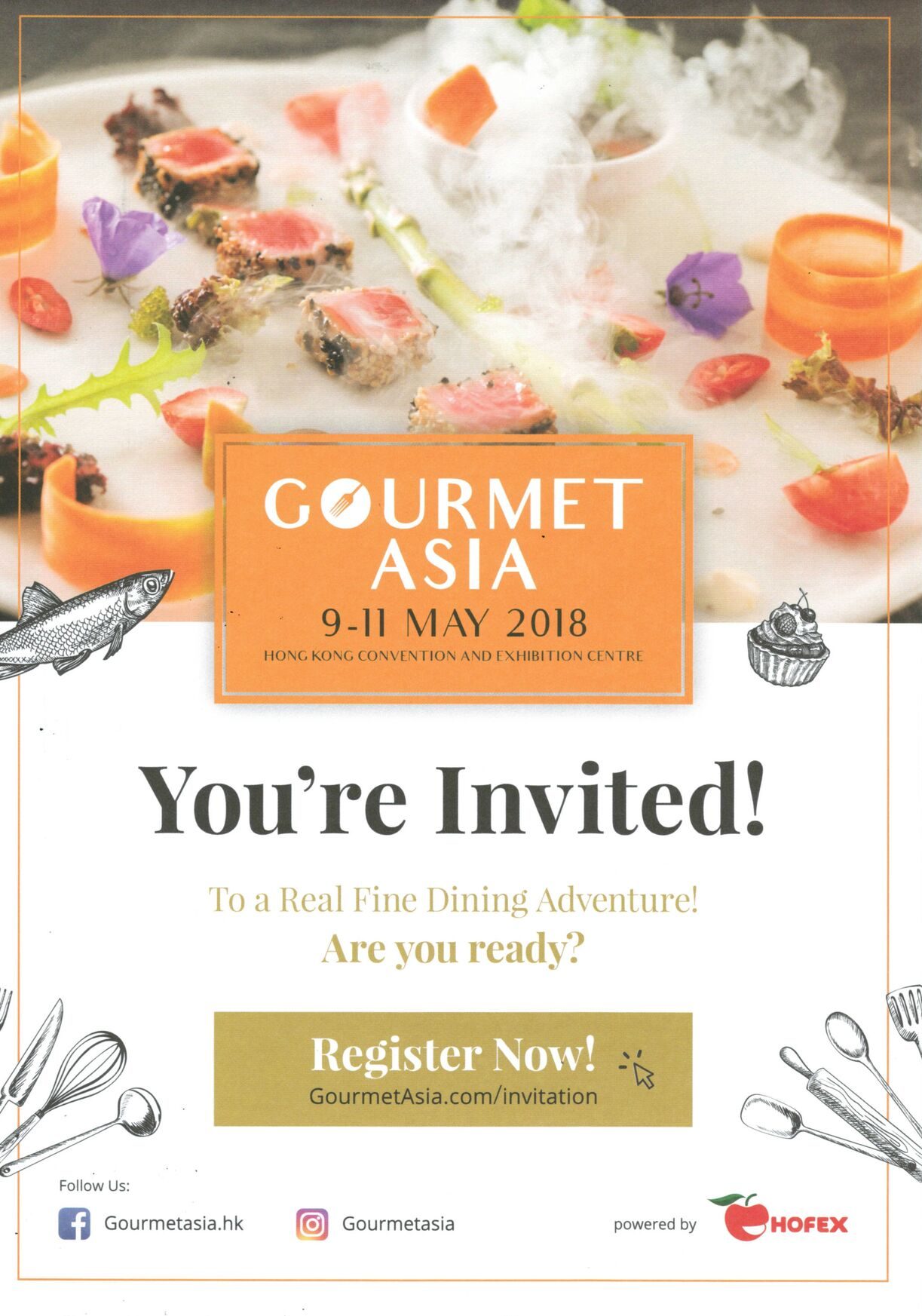 Gourmet Asia 2018 (09 – 11 May 2018)